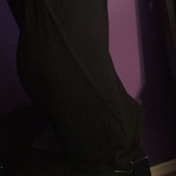 Loft Black scoopneck dress. SP - Picture 8 of 8